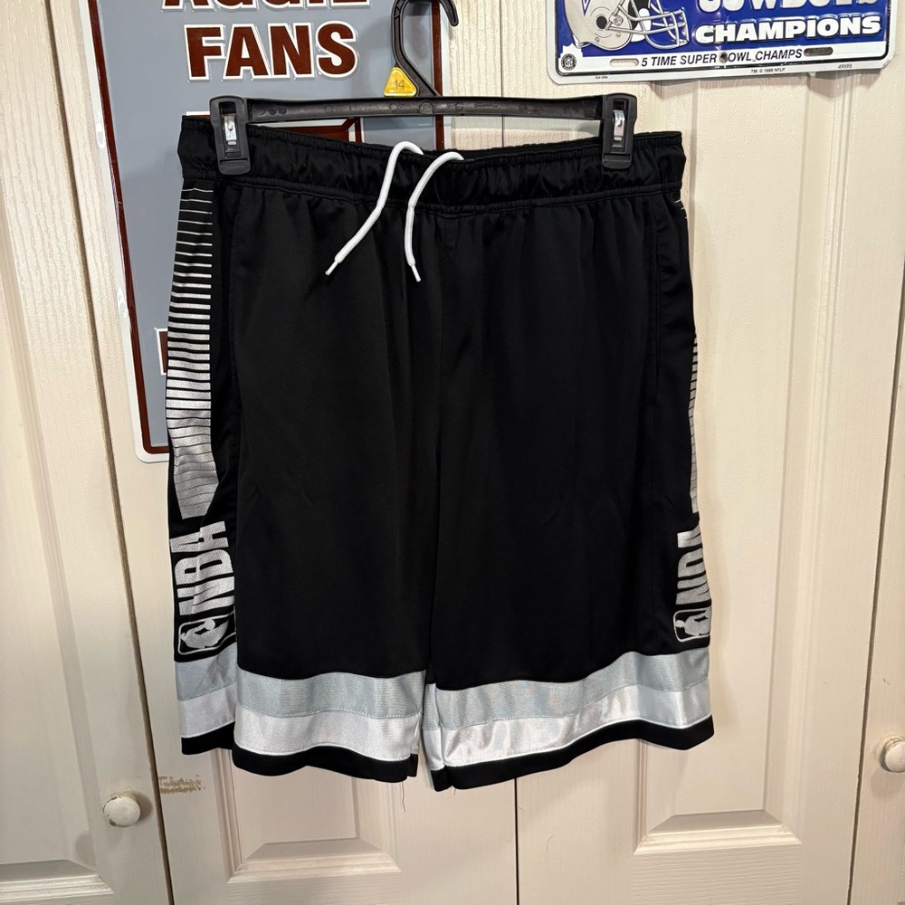 NBA Black Athletic Shorts
